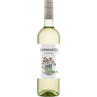 Landpartie weiß