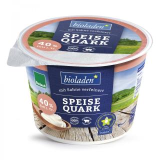 b*Speisequark Vollfettstufe 40%
