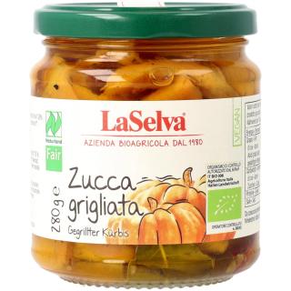 Gegrillter Kürbis in Olivenöl